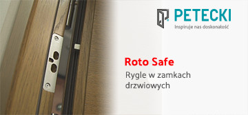 Roto Safe - Rygle w zamkach drzwiowych